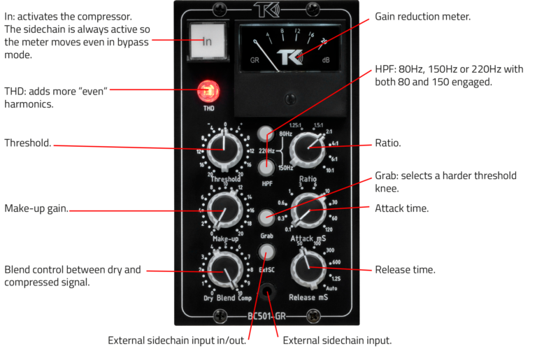 TK Audio BC501-GR