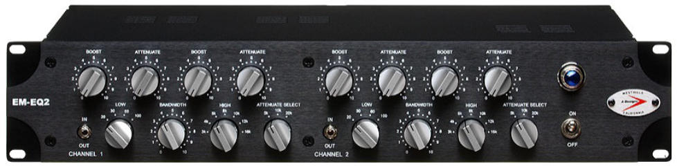 A-Designs EM-EQ2 Dual Mono Pultec Style Equalizer