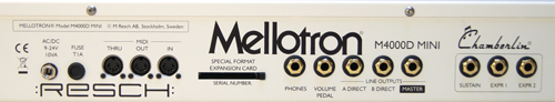 Mellotron Digitales Mellotron M4000D MINI