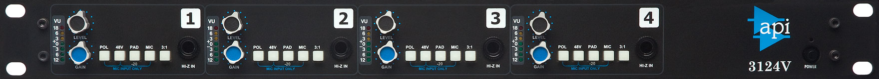 API 3124V Mic Preamp (B-Ware)