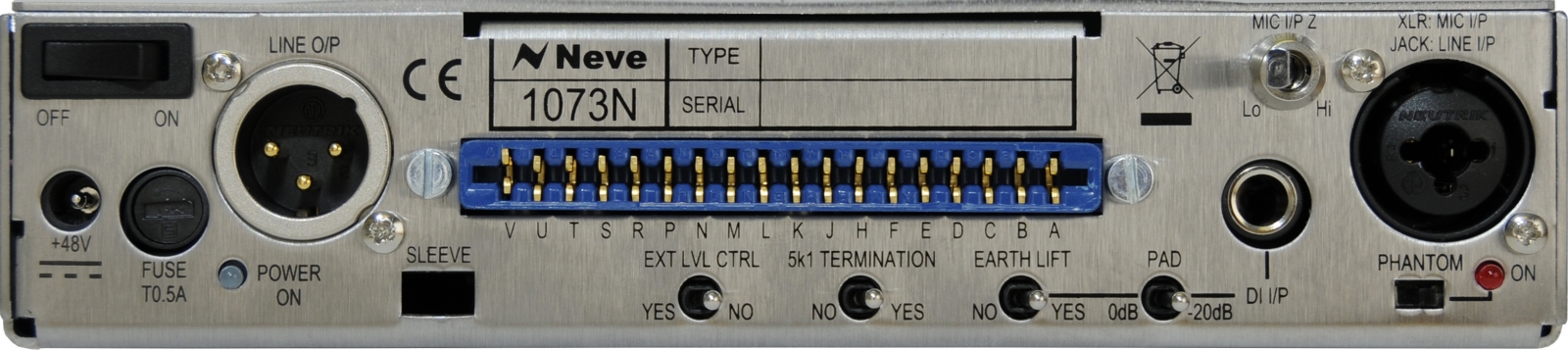 AMS Neve 1073N Standalone Mono Mic Preamp and EQ Module