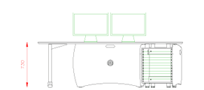 AKA DESIGN PROLITE XB (WITHOUT MONITOR BRIDGE) + 12U RACK