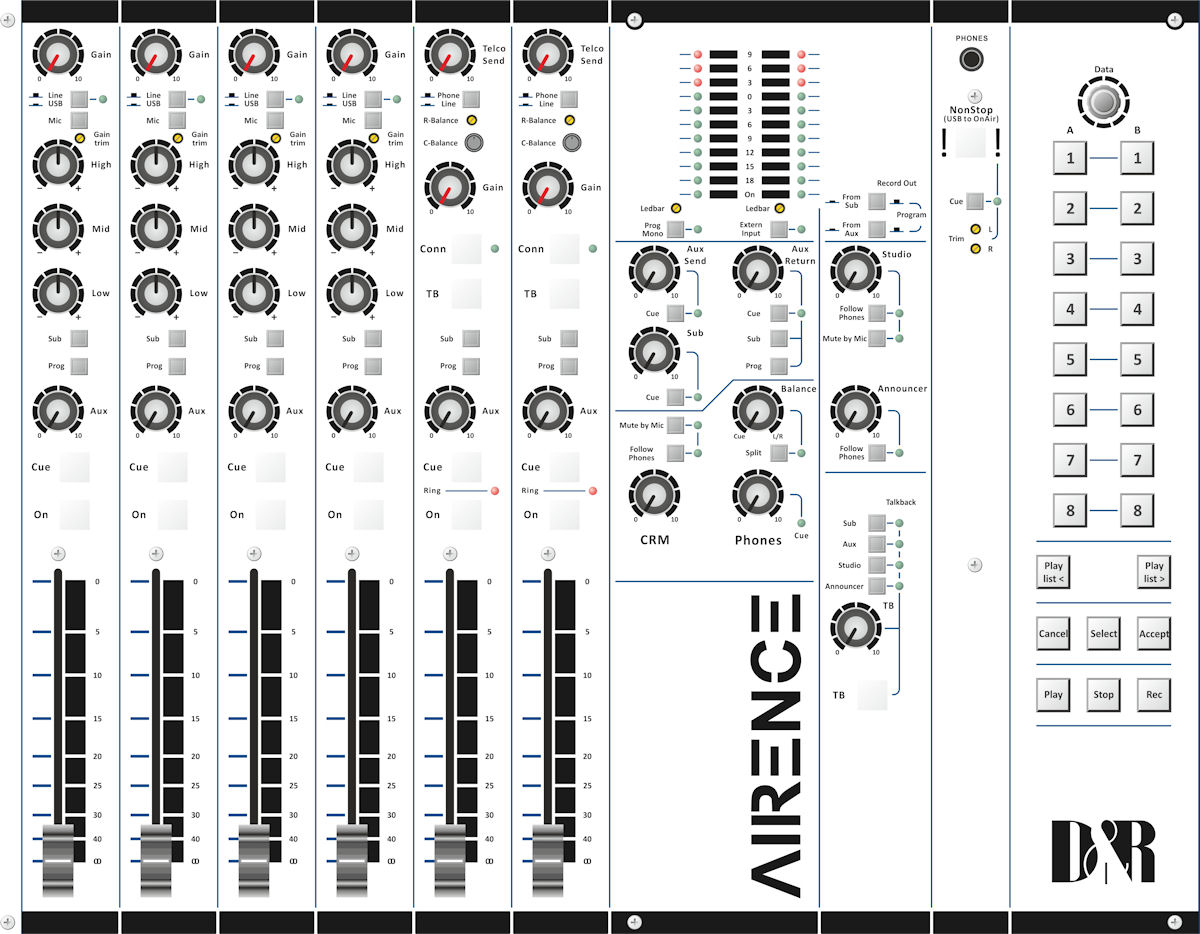 D&R Airence USB Main Unit