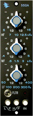 API 550A 3 Band param. EQ