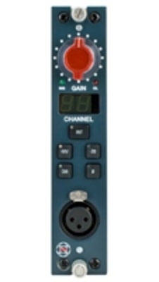 AMS Neve 1081R Mono Mic Pre Module (Red)