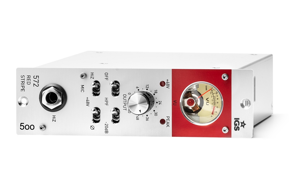 IGS Audio 572 Red Stripe Tube Preamp